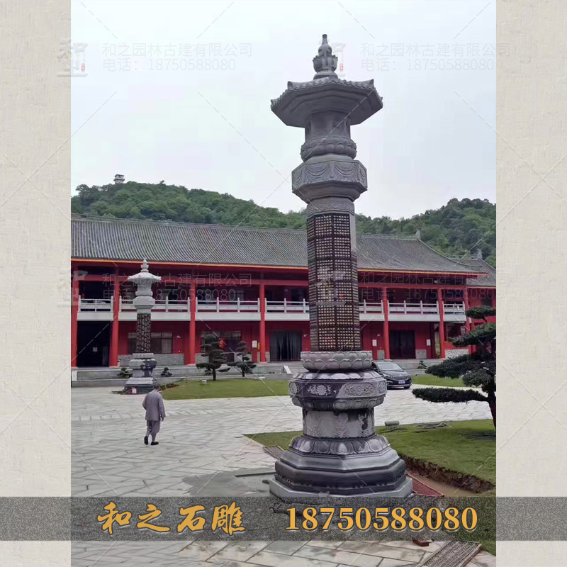 經(jīng)幢塔雕刻
