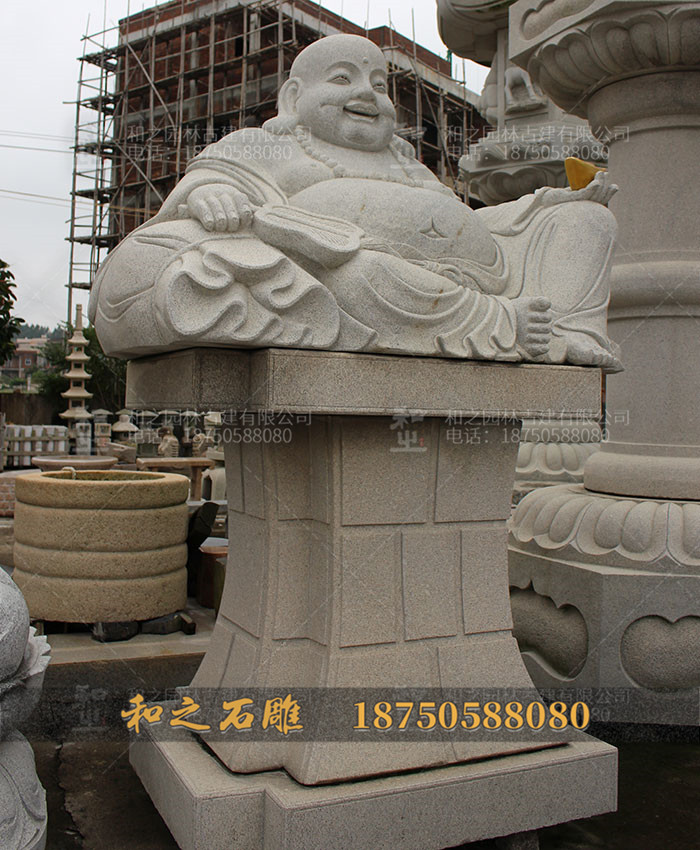 石雕彌勒佛圖片
