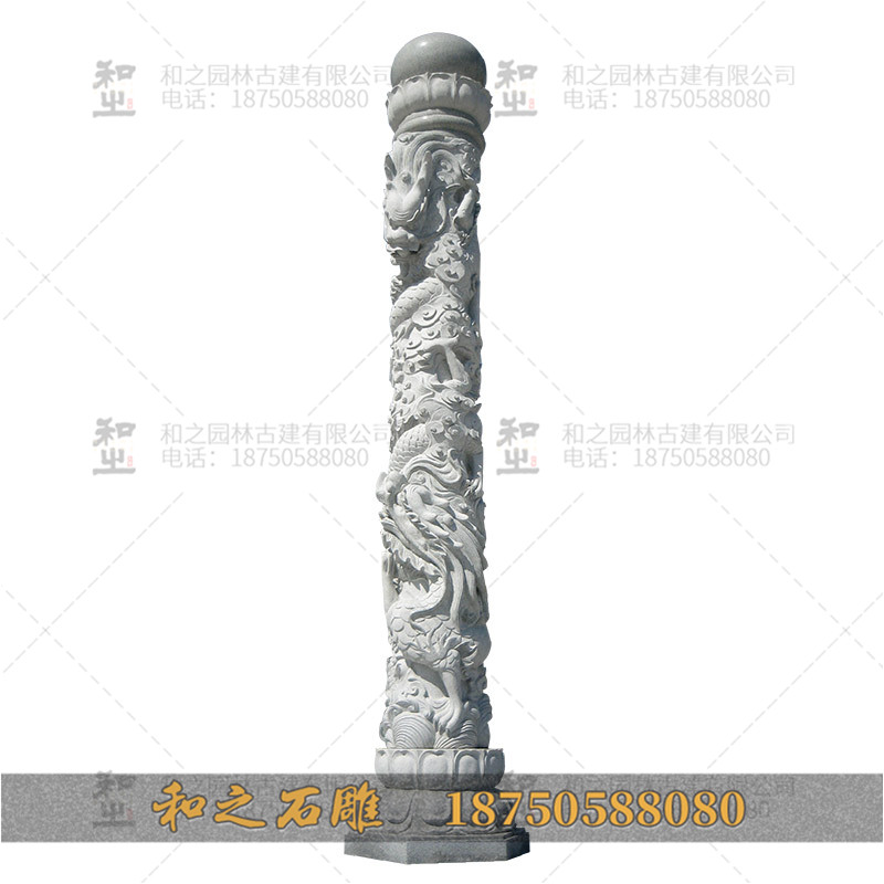 石雕龍柱多少錢