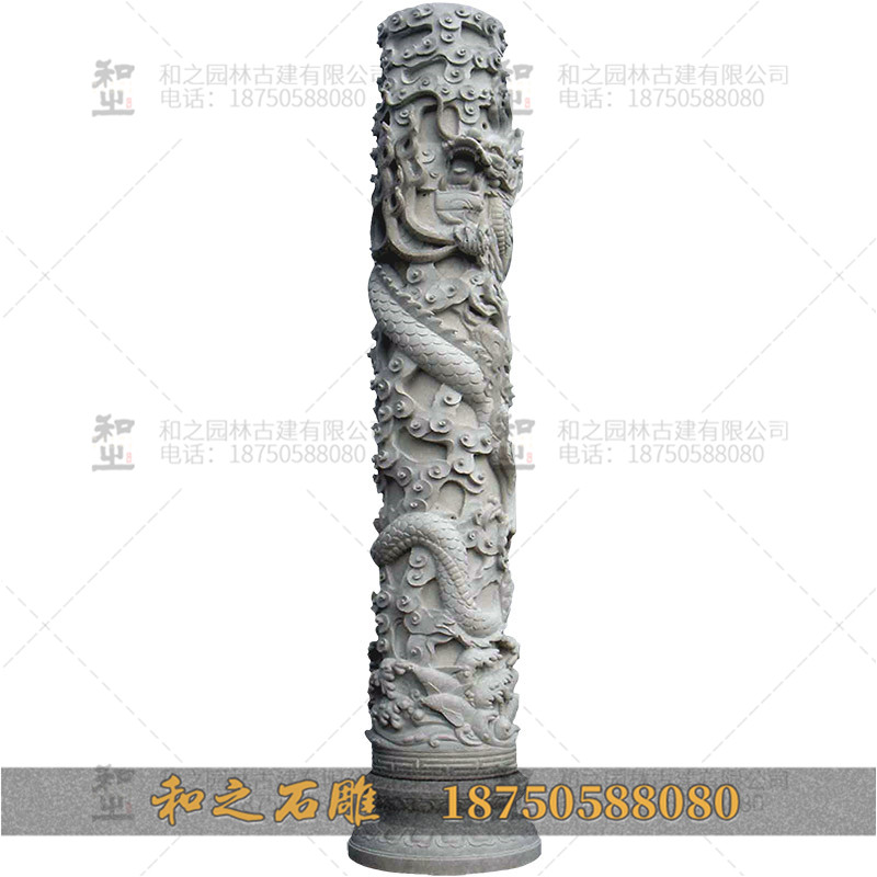 寺廟石雕龍柱批發(fā)