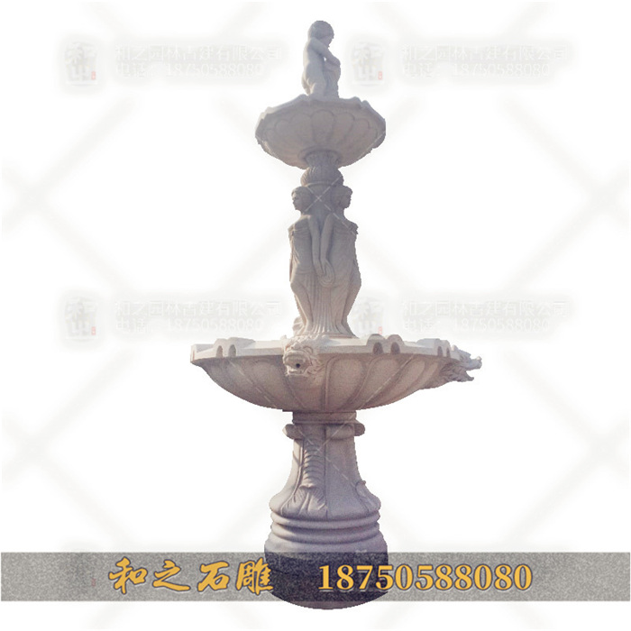 日式水缽模型