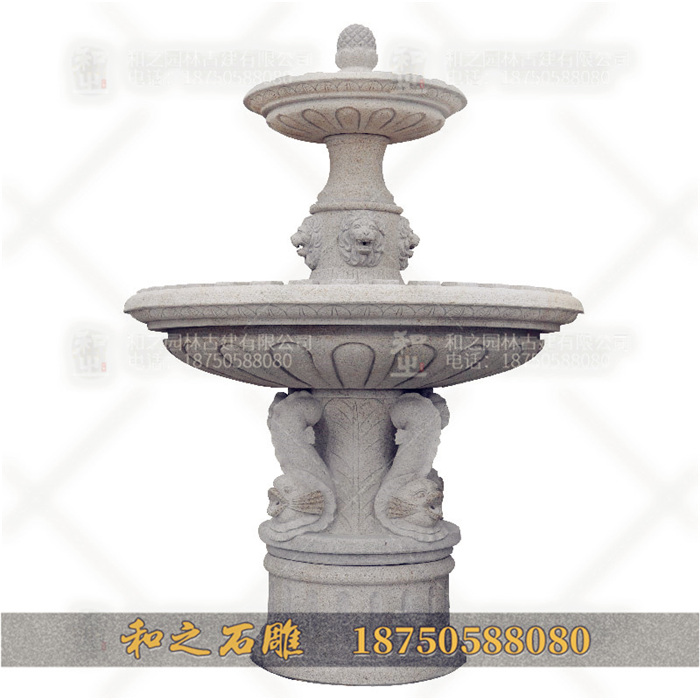 惠安石雕水缽