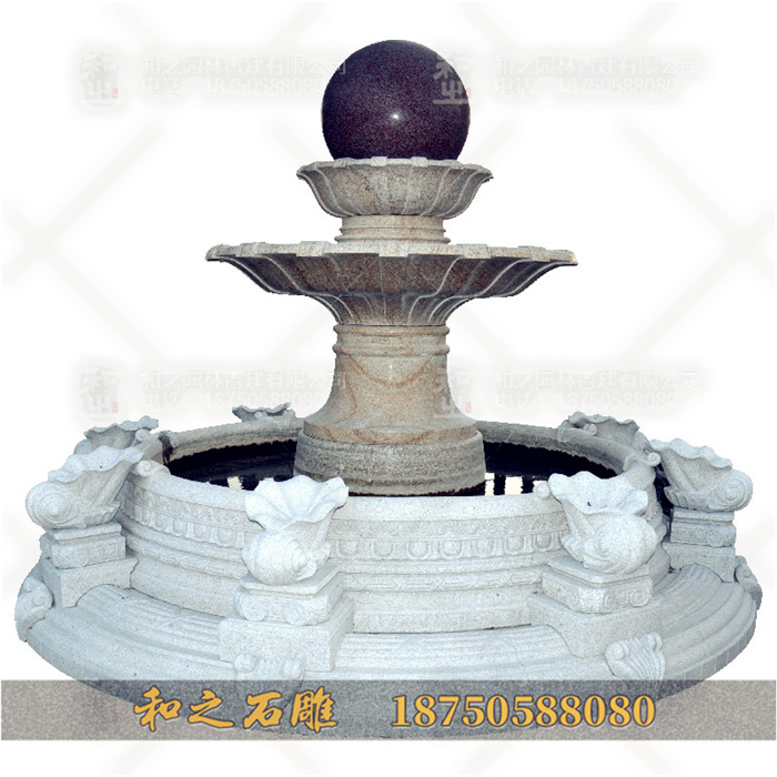 大理石水缽