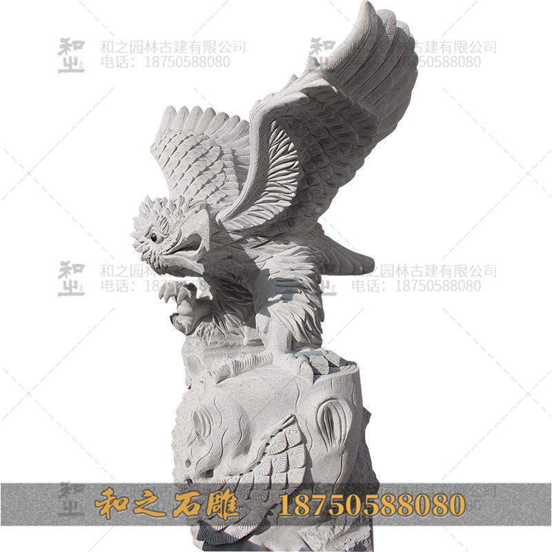 鳥石雕