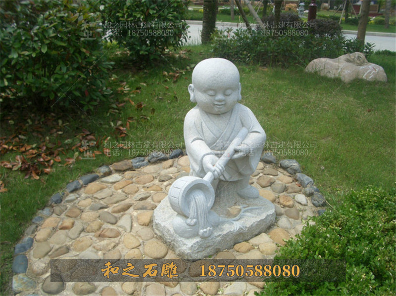 石雕工藝品小和尚