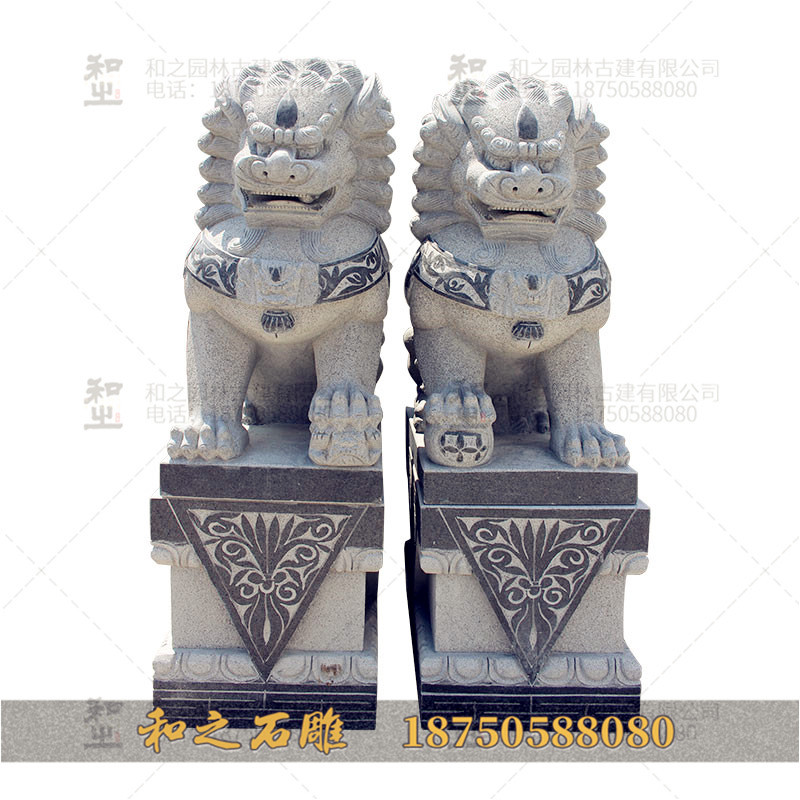 大理石雕獅子