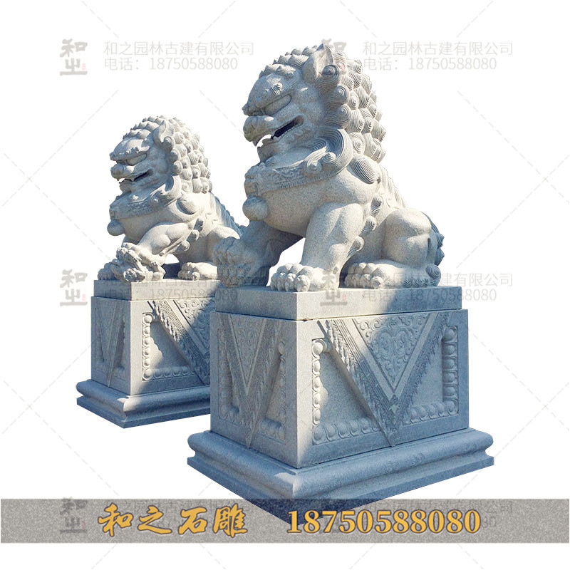 石雕獅子步驟