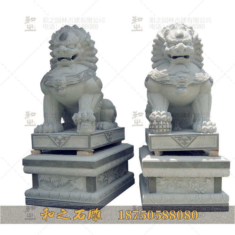 石獅子石雕設(shè)計(jì)