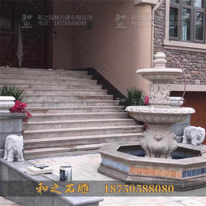 門(mén)口石雕大象