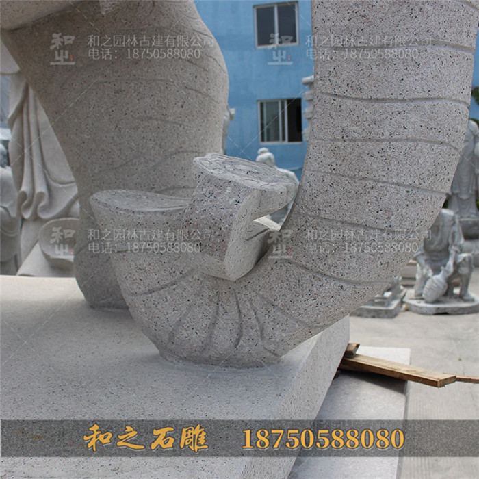 石雕大象細節(jié)圖