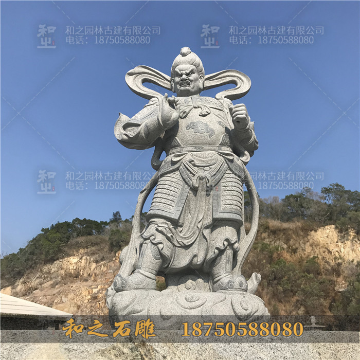 因達(dá)羅神將石雕像