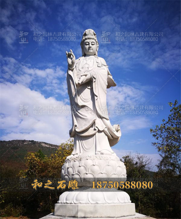 石雕滴水觀音