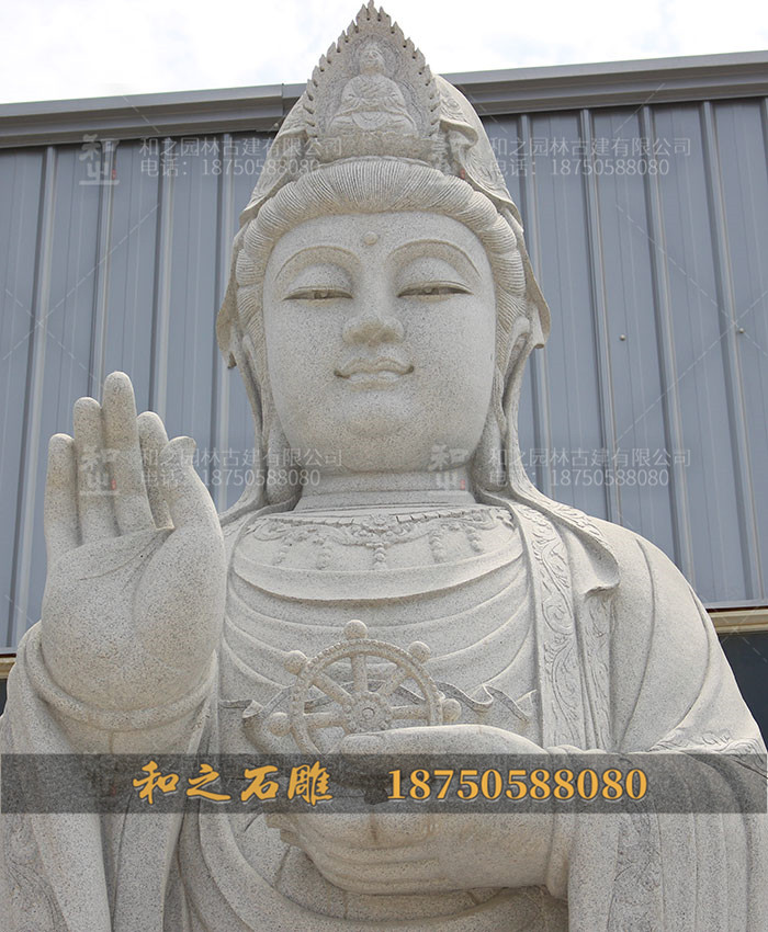 女相菩薩石雕像