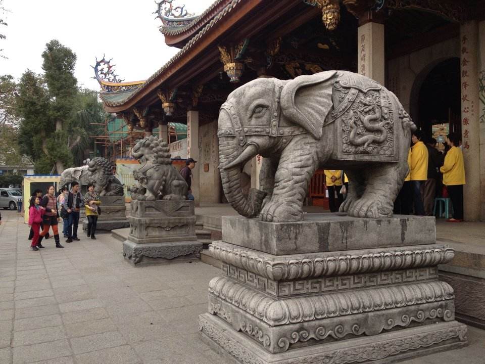 石雕大象石雕獅子