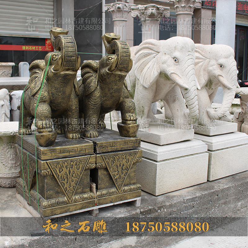 石雕大象現(xiàn)貨