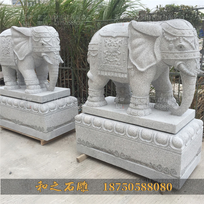 中國石雕大象