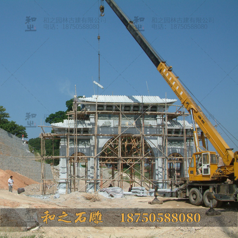 惠安石雕山門牌坊 惠安石雕山門牌坊