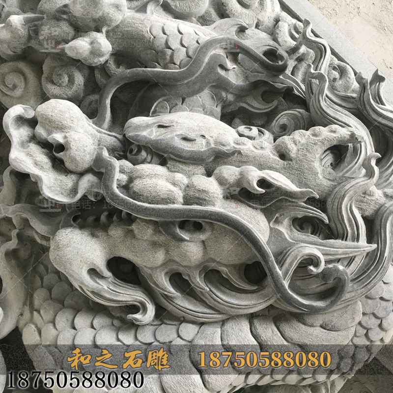 祠堂浮雕圖