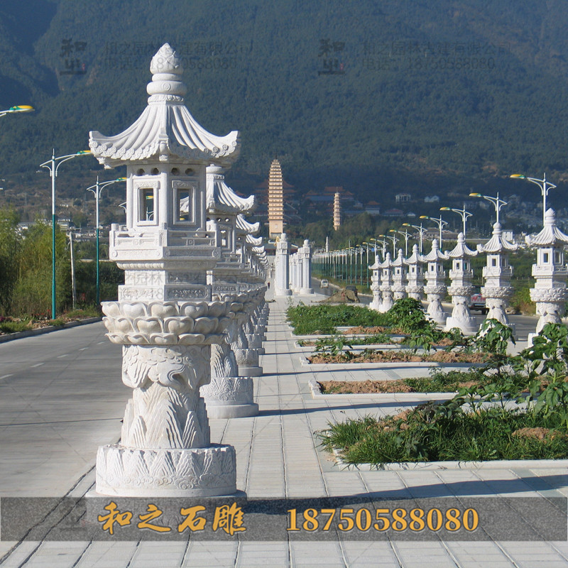 大理石石燈