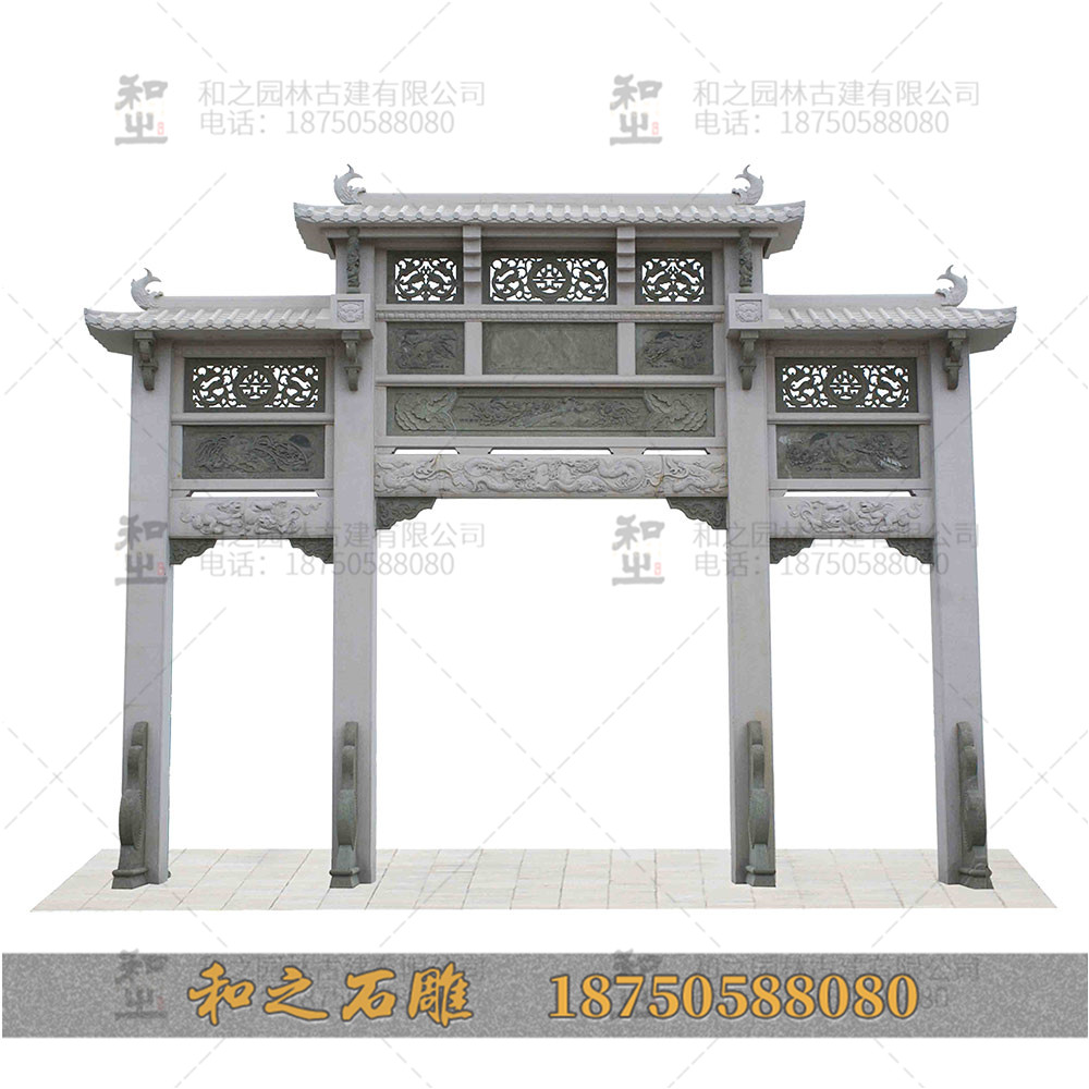 福建石雕牌坊 福建石雕牌坊