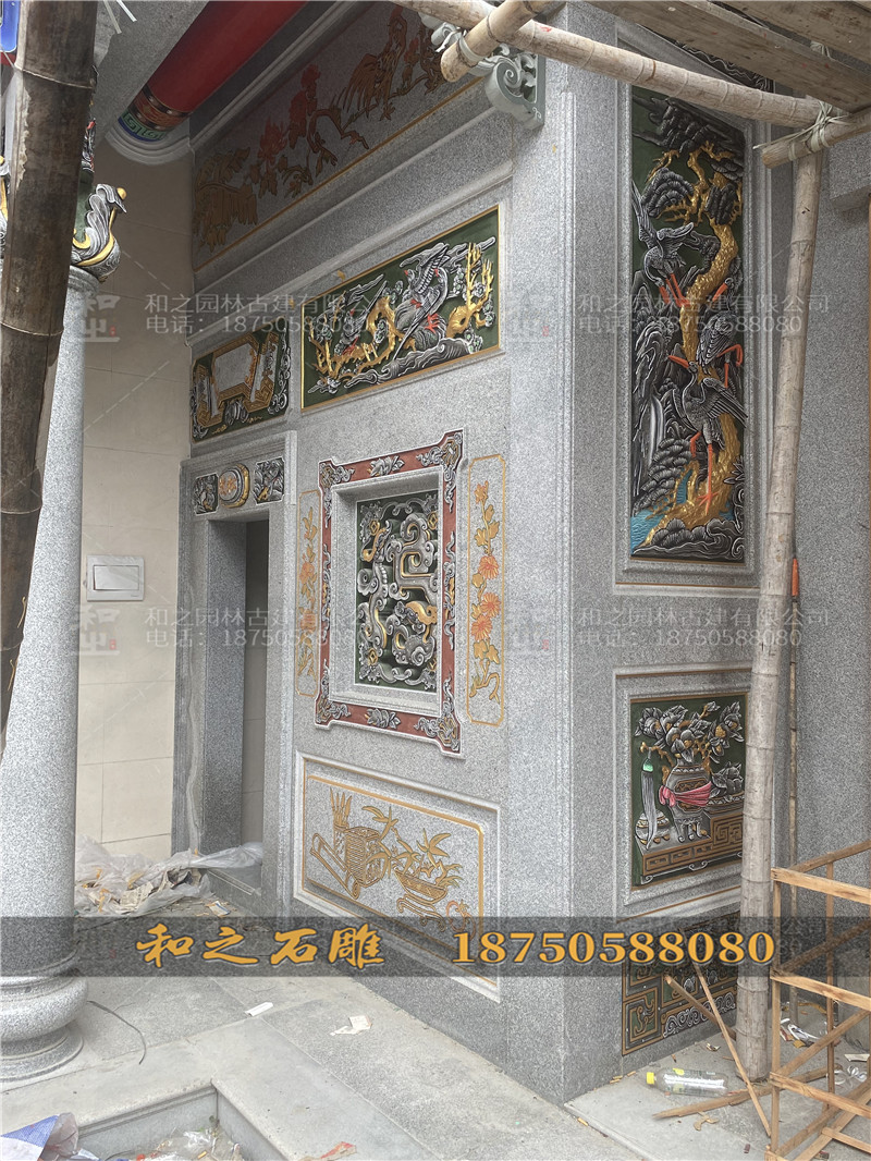 祠堂墻面浮雕 祠堂墻面浮雕