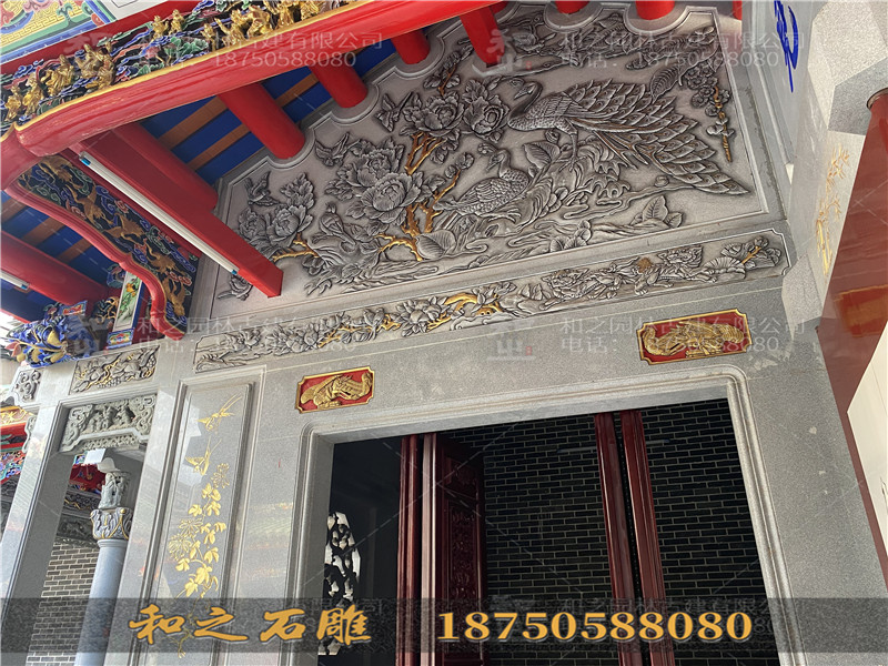 祠堂浮雕畫