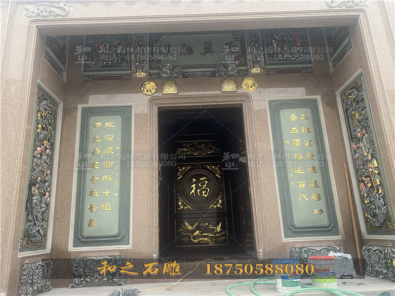 祠堂石雕浮雕墻 祠堂石雕浮雕墻