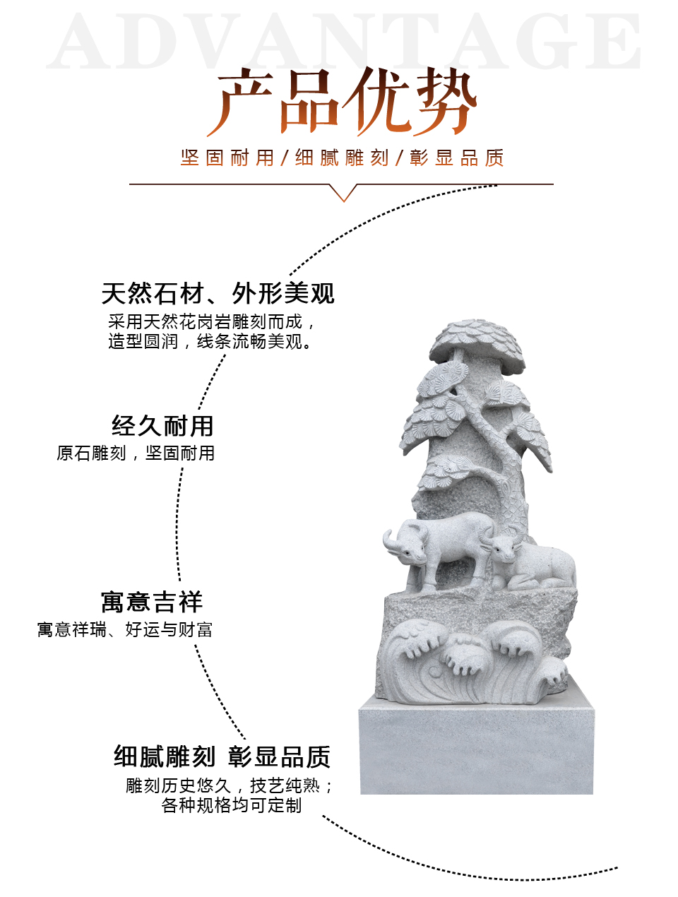 石雕石牛 石雕石牛