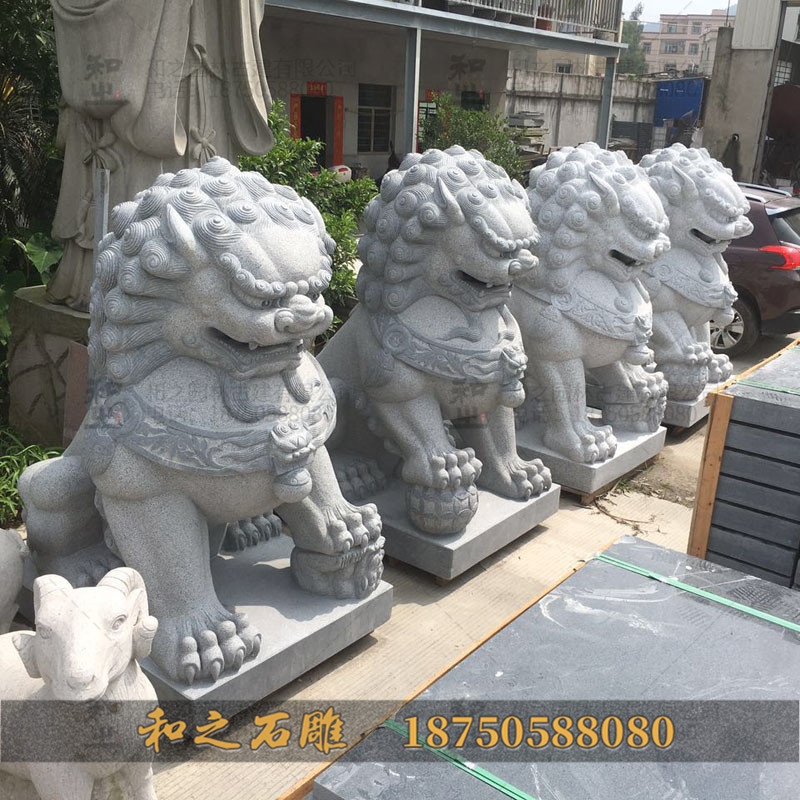 大理石石獅子